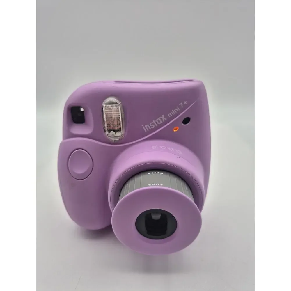 Fujifilm Instax Mini 7+ Instant Camera - Lavender Tested and Working